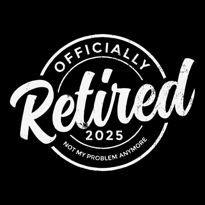 Retired 2025 Not My Problem Anymore Vintage Funny Retirement Mug