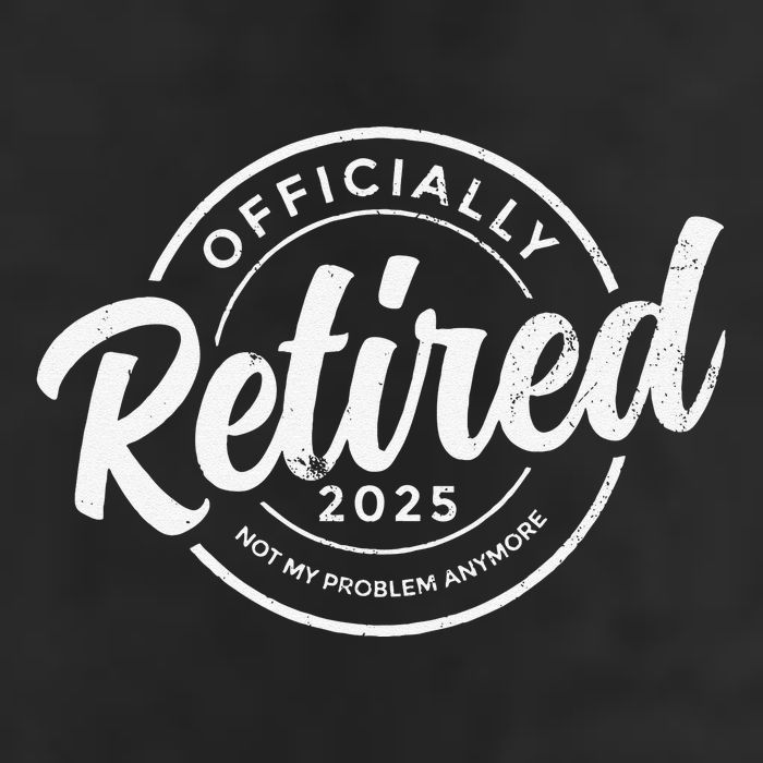 Retired 2025 Not My Problem Anymore Vintage Funny Retirement Trucker Hat
