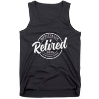 Retired 2025 Not My Problem Anymore Vintage Funny Retirement Tank Top