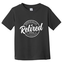 Retired 2025 Not My Problem Anymore Vintage Funny Retirement Toddler T-Shirt