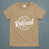 Retired 2025 Not My Problem Anymore Vintage Funny Retirement T-Shirt