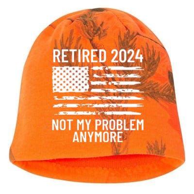 Retired 2024 Not My Problem Anymore Kati - Camo Knit Beanie