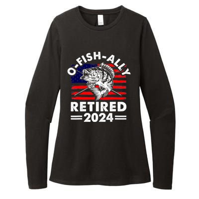 Retirement 2024 O Fish Ally Retired 2024 Fishing Womens CVC Long Sleeve Shirt