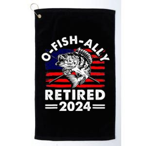 Retirement 2024 O Fish Ally Retired 2024 Fishing Platinum Collection Golf Towel