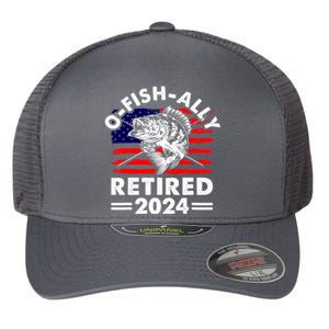 Retirement 2024 O Fish Ally Retired 2024 Fishing Flexfit Unipanel Trucker Cap