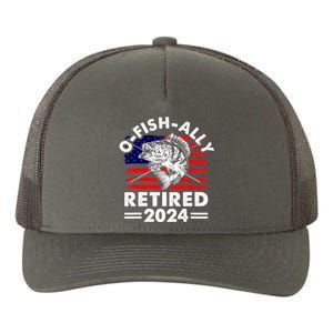 Retirement 2024 O Fish Ally Retired 2024 Fishing Yupoong Adult 5-Panel Trucker Hat