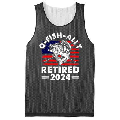 Retirement 2024 O Fish Ally Retired 2024 Fishing Mesh Reversible Basketball Jersey Tank