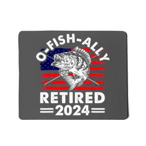 Retirement 2024 O Fish Ally Retired 2024 Fishing Mousepad