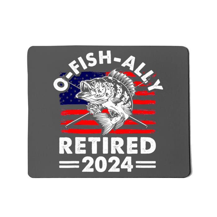 Retirement 2024 O Fish Ally Retired 2024 Fishing Mousepad