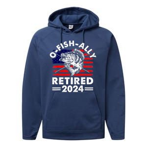 Retirement 2024 O Fish Ally Retired 2024 Fishing Performance Fleece Hoodie