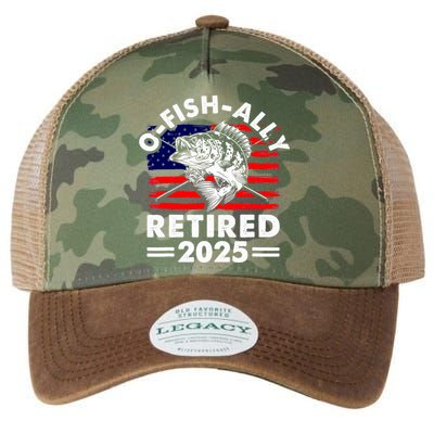 Retirement 2025 O Fish Ally Retired 2025 Fishing Legacy Tie Dye Trucker Hat