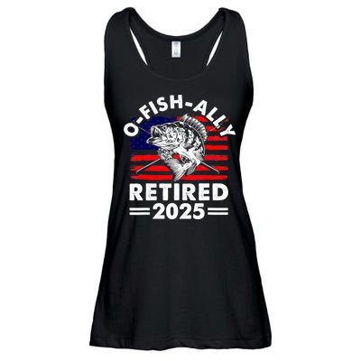 Retirement 2025 O Fish Ally Retired 2025 Fishing Ladies Essential Flowy Tank