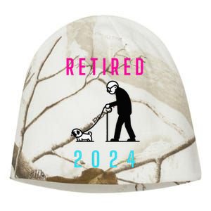 Retired 2024 Pug Owner Retirement Kati - Camo Knit Beanie