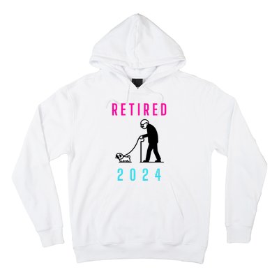 Retired 2024 Pug Owner Retirement Hoodie