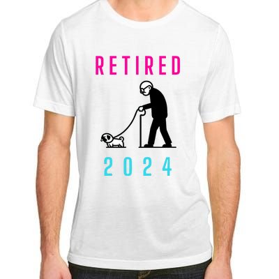 Retired 2024 Pug Owner Retirement Adult ChromaSoft Performance T-Shirt