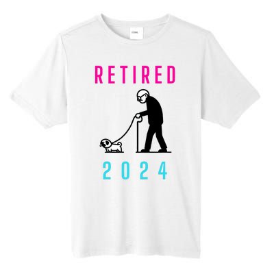 Retired 2024 Pug Owner Retirement Tall Fusion ChromaSoft Performance T-Shirt