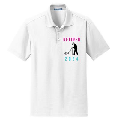 Retired 2024 Pug Owner Retirement Dry Zone Grid Polo