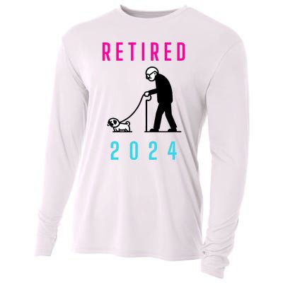 Retired 2024 Pug Owner Retirement Cooling Performance Long Sleeve Crew