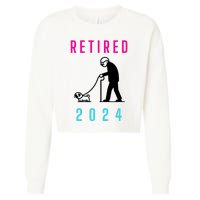 Retired 2024 Pug Owner Retirement Cropped Pullover Crew