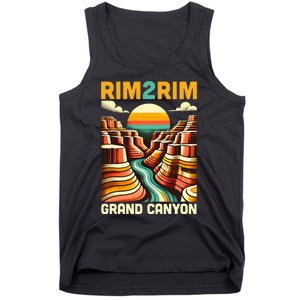 Rim 2 Rim Grand Canyon Trail Run R2r2r Run Hiking Tank Top