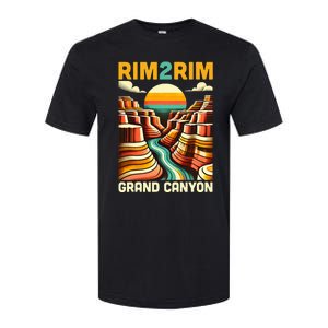 Rim 2 Rim Grand Canyon Trail Run R2r2r Run Hiking Softstyle CVC T-Shirt