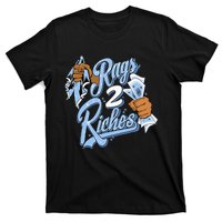 Rags 2 Riches Blue Matching Tee For Men Women T-Shirt