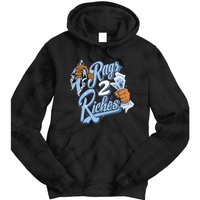 Rags 2 Riches Blue Matching Tee For Men Women Tie Dye Hoodie