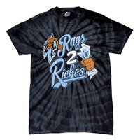 Rags 2 Riches Blue Matching Tee For Men Women Tie-Dye T-Shirt