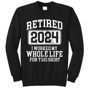 Retired 2024 Retirement Sweatshirt