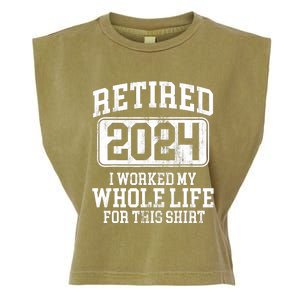 Retired 2024 Retirement Garment-Dyed Women's Muscle Tee