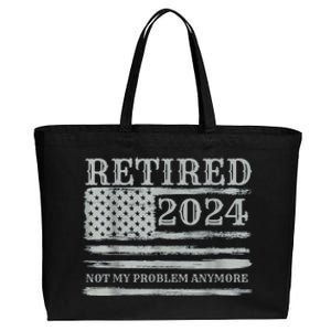 Retired 2024 Retirement Cotton Canvas Jumbo Tote