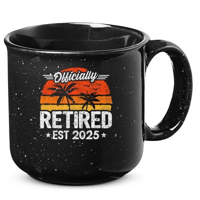 Retired 2025 - Retirement Party - 2025 Retirement 15oz Campfire Ceramic Mug