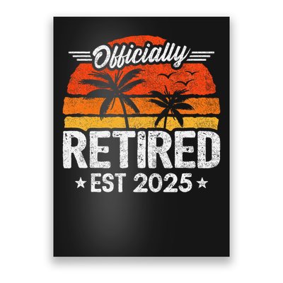 Retired 2025 - Retirement Party - 2025 Retirement Poster