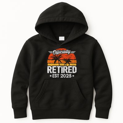 Retired 2025 - Retirement Party - 2025 Retirement Kids Hoodie
