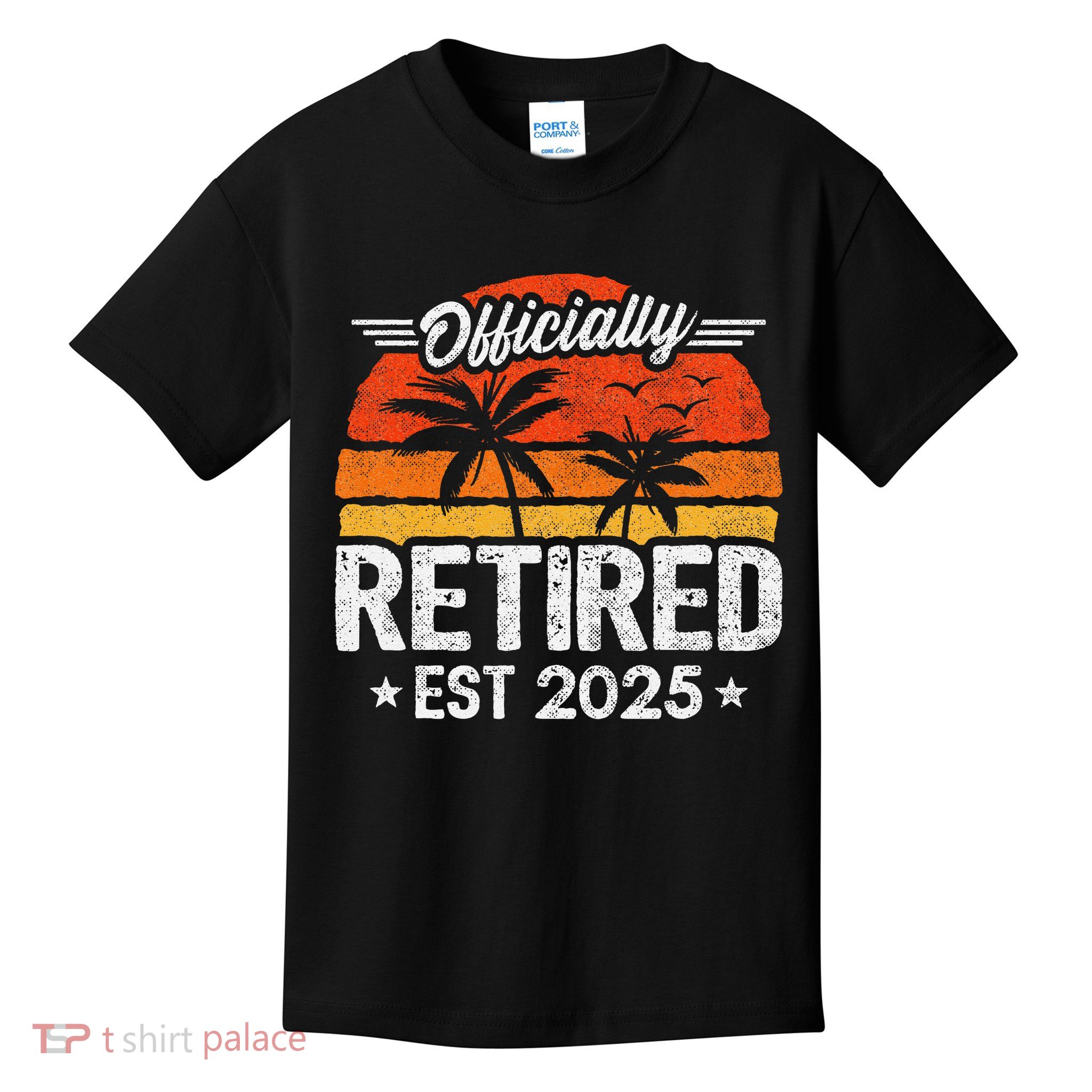 Retired 2025 - Retirement Party - 2025 Retirement Kids T-Shirt