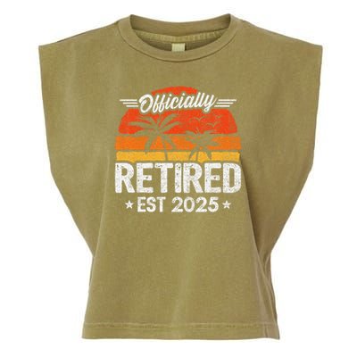 Retired 2025 - Retirement Party - 2025 Retirement Garment-Dyed Women's Muscle Tee