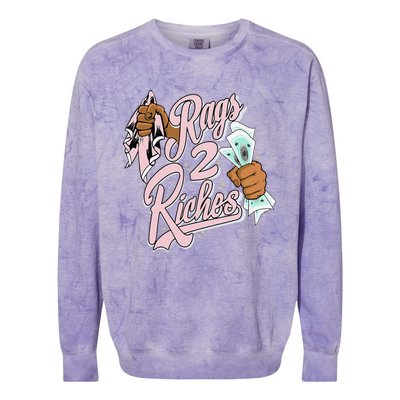 Rags 2 Riches Retro Easter 5s Matching Colorblast Crewneck Sweatshirt