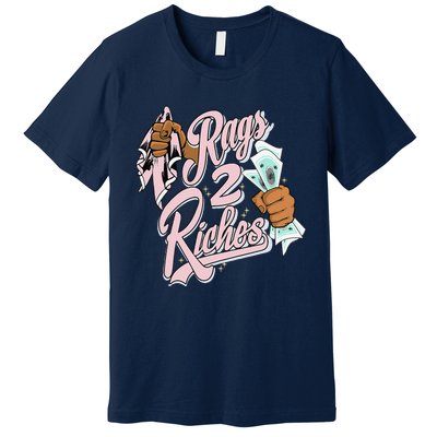 Rags 2 Riches Retro Easter 5s Matching Premium T-Shirt