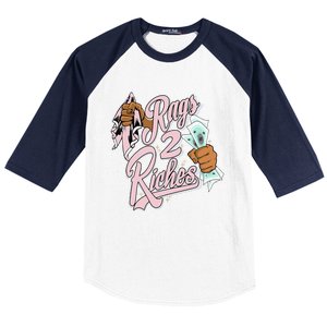 Rags 2 Riches Retro Easter 5s Matching Baseball Sleeve Shirt