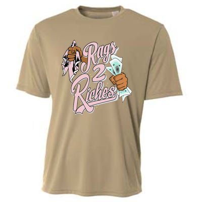 Rags 2 Riches Retro Easter 5s Matching Cooling Performance Crew T-Shirt