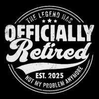 Retirement 2025 Retired 2025 Not My Problem Anymore Vintage Gift Drawstring Bag