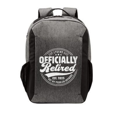 Retirement 2025 Retired 2025 Not My Problem Anymore Vintage Gift Vector Backpack