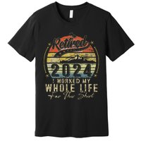 Retired 2024 Retirement Humor Premium T-Shirt