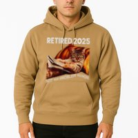 Retirement 2025 Retired 2025 Not My Problem Anymore Cute Cat Hoodie