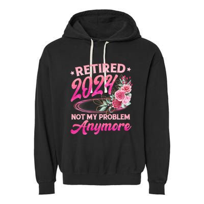 Retire 2024 Garment-Dyed Fleece Hoodie