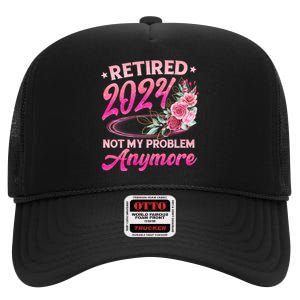 Retire 2024 High Crown Mesh Back Trucker Hat