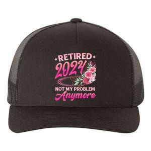 Retire 2024 Yupoong Adult 5-Panel Trucker Hat