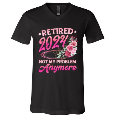 Retire 2024 V-Neck T-Shirt