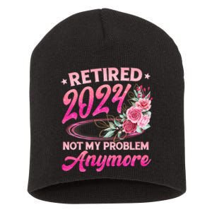 Retire 2024 Short Acrylic Beanie