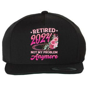 Retire 2024 Wool Snapback Cap